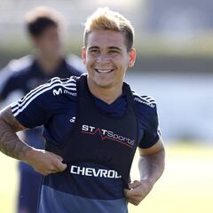 La frase con que Sampaoli recordó a la U y elogió a Soteldo