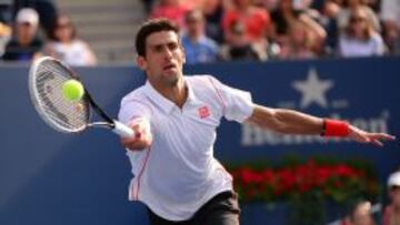 Djokovic sufrió ante Wawrinka.