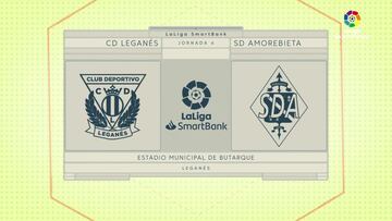 Resumen y gol del Leganés vs. Amorebieta de la Liga Smartbank