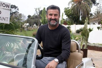 Panucci en un cochecito en el Boho Hotel.