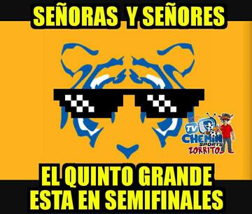 Te dejamos los mejores memes de los partidos de vuelta de los Cuartos de Final, donde Tigres y León lograron su boleto a las semifinales del Apertura 2017.