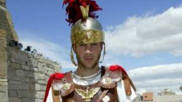 <b>CONQUISTADORES. </b>Rubén y el resto de albinegros quieren derribar Numancia y mirar a Primera.