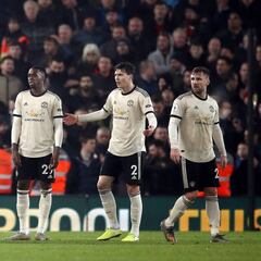 El United, acusado por increpar al árbitro contra el Liverpool