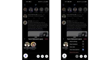 Twitter prueba sus mensajes de audio en Android