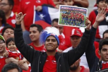 Colores y buen ambiente en el Nacional