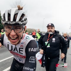 El ausente Van der Poel, ‘clave’ en el triunfo de Pogacar