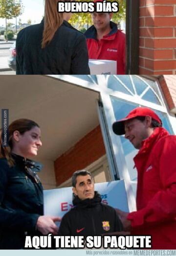 Real Madrid, Barça... protagonistas de los memes de la jornada