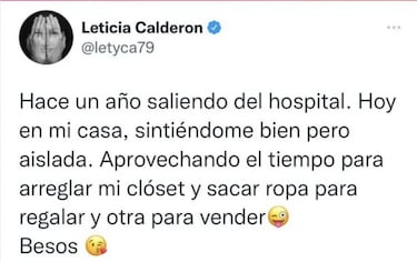 Lety Calderón contrae Covid-19 por segunda ocasión