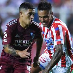 La pegada de Juanfer que extrañaban en River Plate