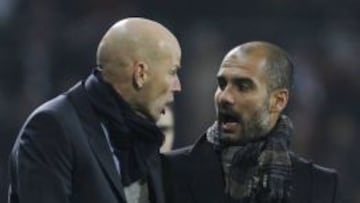 BRONCA. Solbakken y Guardiola discutieron acaloradamente en 2010 en el Parken Stadium danés.