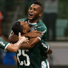 Así llegan Borja y Palmerias para juego ante Junior en Libertadores