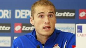 Bergantiños, ante los medios.