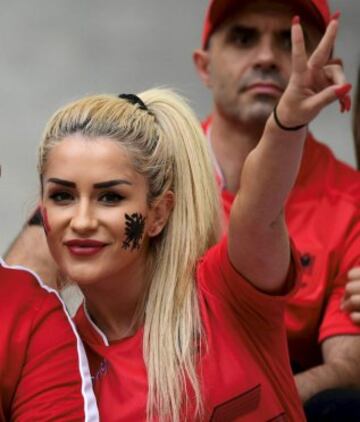 The beautiful game spills into the stands of the Euro 2016 venues