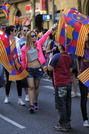 Las mejores imágenes de la fiesta blaugrana