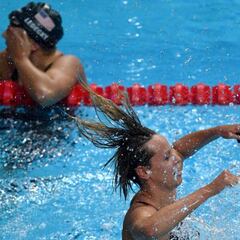 Ledecky pierde por primera vez ante la incombustible Pellegrini
