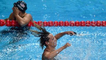 Pellegrini y Ledecky.