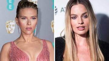 Scarlett Johansson y Margot Robbie en un challenge viral