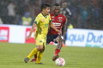 Medellín y Bucaramanga midieron sus fuerzas en el estadio Atanasio Girardot.