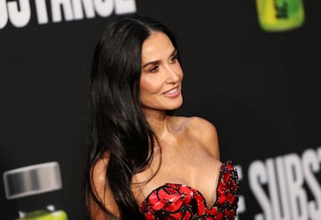 Demi Moore en la Premiere de ''The Substance'' en septiembre de 2024.