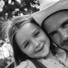 David Beckham comparte la entrañable sorpresa de su hija Harper por su último viaje