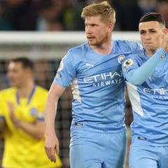 La insistencia de De Bruyne devuelve el liderato al City
