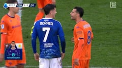 La autoexpulsión de Morata en 70″: la secuencia hay que verla