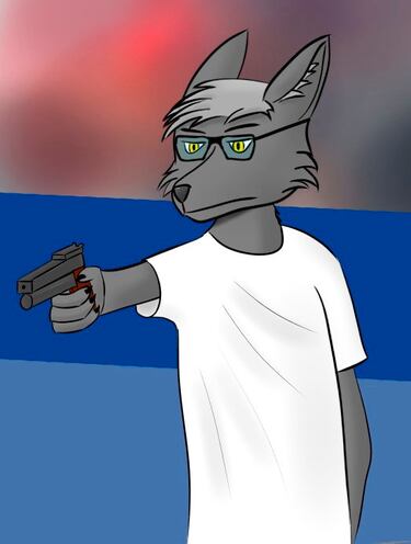 El arte inspirado en Yusuf Dikec, el John Wick turco