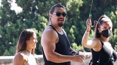 ROME, ITALY - MAY 13: Jason Momoa is seen during the Fast and Furious 10 shooting on May 13, 2022 in Rome, Italy. (Photo by Ernesto Ruscio/GC Images)