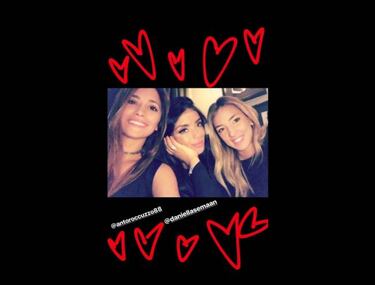 La amistad de las mujeres de Messi, Cesc y Morata