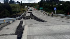 Las imágenes del terremoto que golpeó a Chiloé