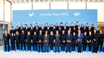 21/12/22 CICLISMO PRESENTACION EQUIPO MOVISTAR