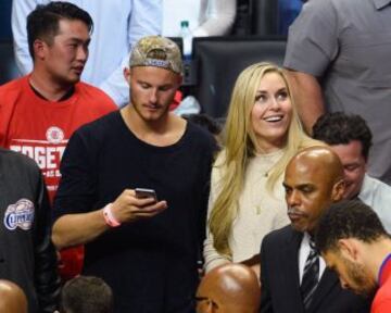 Lindsey Vonn y Alexander Ludwig.