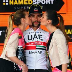 Gaviria: "No estoy contento, Viviani fue el ganador en la raya"