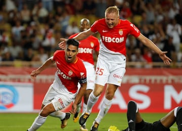 Falcao, goleador de la Ligue 1 con 7 goles en 4 partidos