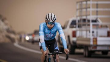 El Medhi Chokri rueda con el maillot del Israel Start-Up.