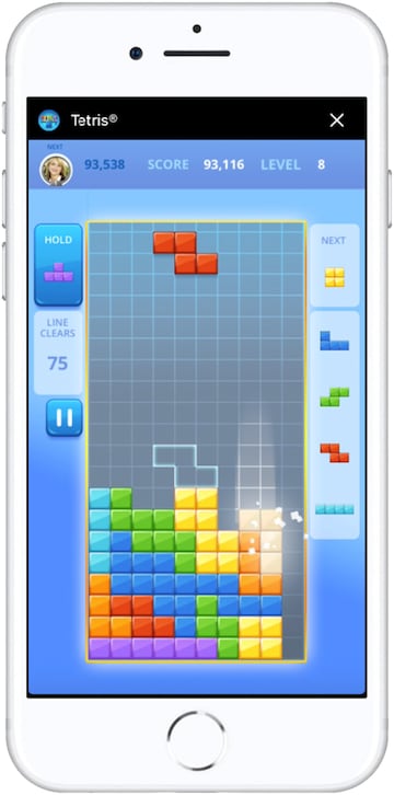 Cómo jugar al mítico Tetris en Facebook Messenger
