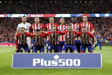 Primer once inicial en el Wanda Metropolitano.