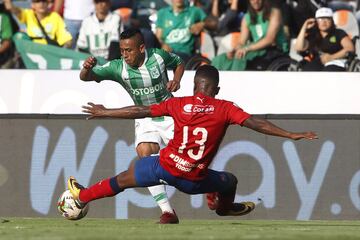 Los goles de Nacional fueron marcados por Pablo Cepellini y Yerson Candelo. Por el DIM anotaron Germán Cano y Elvis Perlaza.