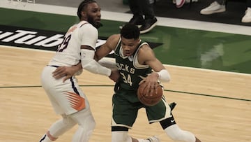 The Milwaukee Bucks rebounded in Game 3 of the NBA Finals with a blowout win over the Phoenix Suns. Giannis Antetokounmpo had 42 to bring the series to 2-1.