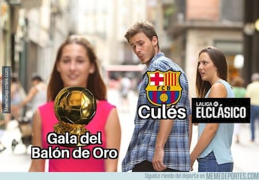 Los mejores memes del Balón de Oro 2023