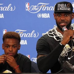 Duke y Kentucky ya han becado al hijo de LeBron con... ¡11 años!