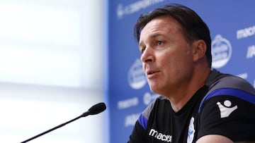 Cristóbal espera que el Depor gane mañana en Málaga