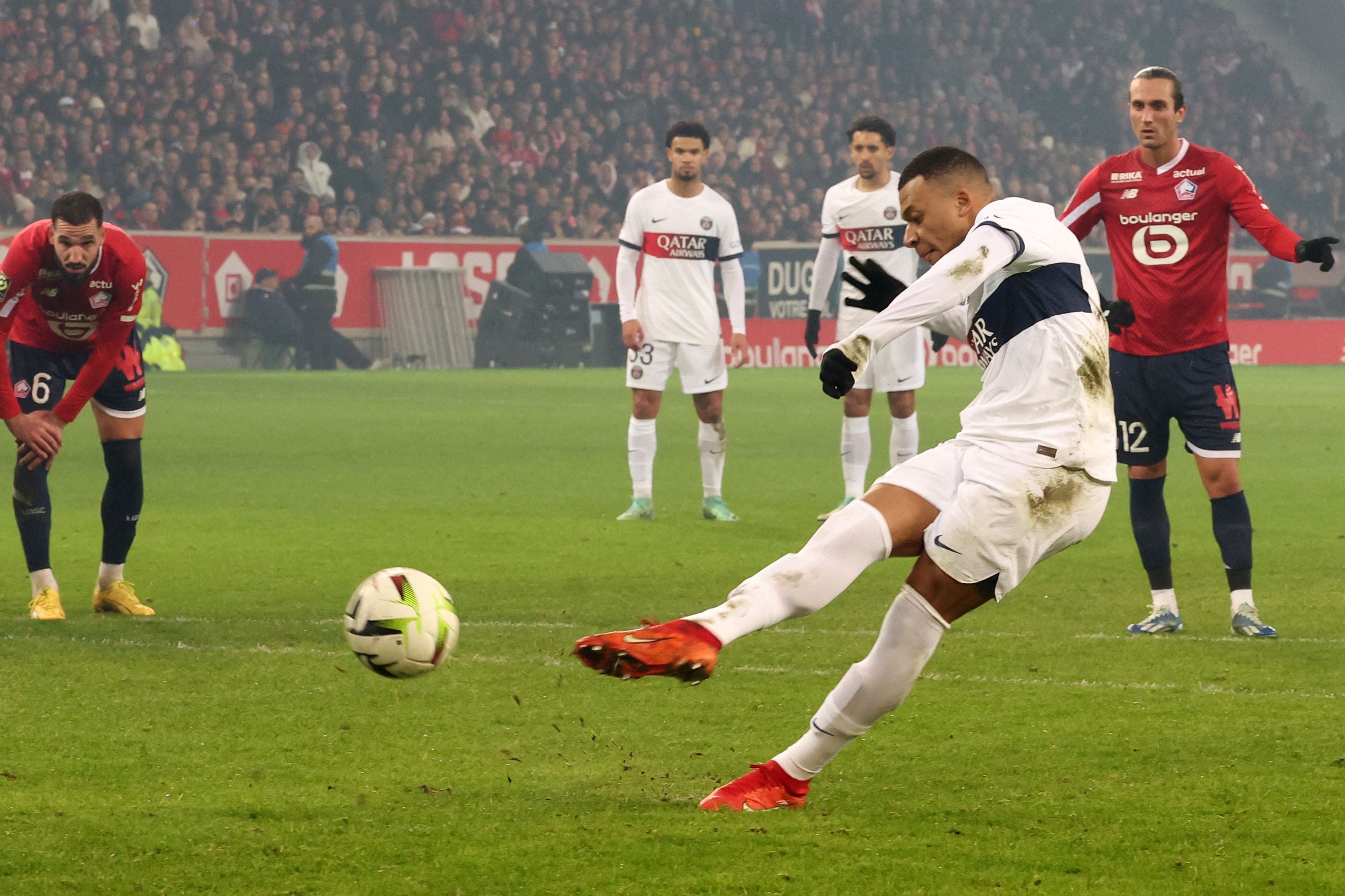 Mbappé aparece en Lille