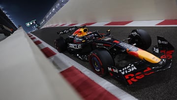 Formula One F1 - Abu Dhabi Grand Prix - Yas Marina Circuit, Abu Dhabi, United Arab Emirates - December 6, 2025 Red Bull's Max Verstappen during qualifying REUTERS/Jakub Porzycki