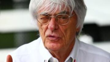 Bernie Ecclestone.
