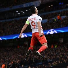 Hace un año Falcao brilló en Champions ante el City