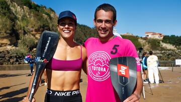 Alba Frey y Manu Hoyuela en Suances, Cantabria