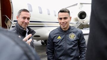 El argentino aterriz&oacute; este domingo y se declar&oacute; listo para iniciar su aventura en la MLS, tras fichar por una cifra r&eacute;cord con el cuadro de Columbus Crew.