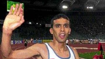 <b>EL RETORNO.</b> El Guerrouj se pone a prueba en Zúrich sobre 1.500 m.