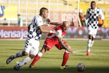 Santa Fe visitó a Chicó en el estadio de Techo